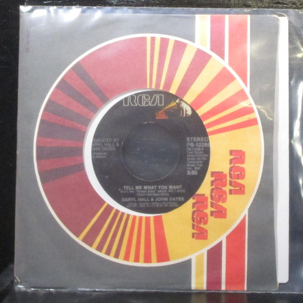 Hall & Oates - Private Eyes / Tell Me What You Want 7" VG+ Vinyl 45 RCA PB-12296 - Shuga Records