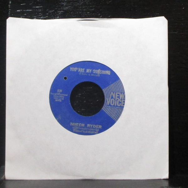 Mitch Ryder - You Are My Sunshine / Wild Child 7" VG+ Vinyl 45 New Voice 826 USA - Shuga Records