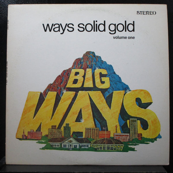 Various - Ways Solid Gold Volume One LP Mint- POST 7107 Psych Funk Compilation - Shuga Records