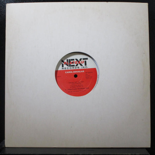 Carol Douglas - You're Not So Hot 12" VG+ NP-50010 USA 1982 Vinyl Record - Shuga Records