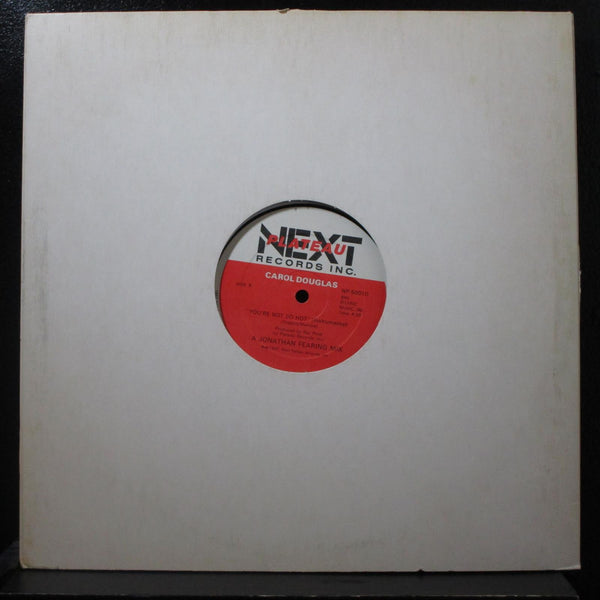 Carol Douglas - You're Not So Hot 12" VG+ NP-50010 USA 1982 Vinyl Record - Shuga Records