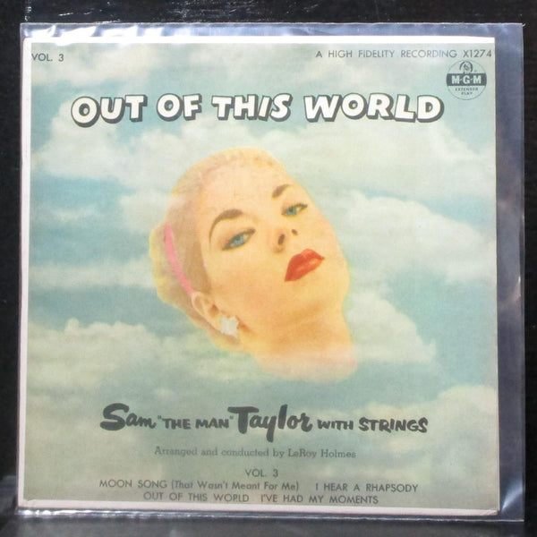 Sam (The Man) Taylor - Out Of This World Vol. 3 EP 7" VG+ Vinyl 45 MGM X1274 - Shuga Records