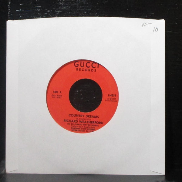 Richard Weatherford - Country Dreams / High Wind 7" VG+ Vinyl 45 Gucci G-4519 - Shuga Records