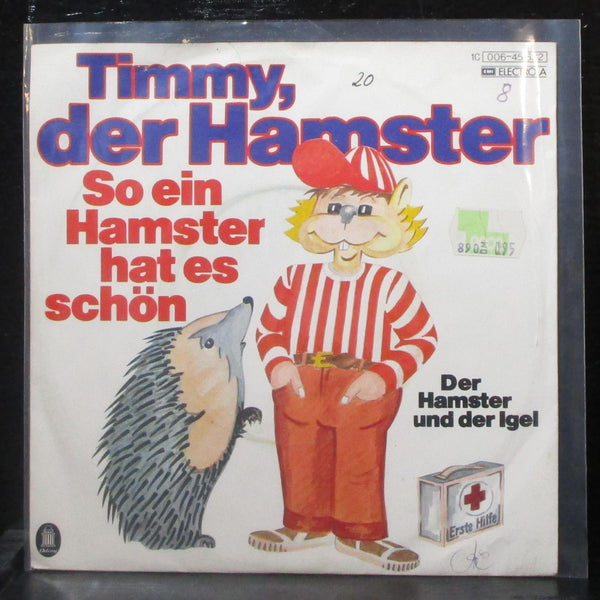 Timmy, der Hamster - So Ein Hamster Hat Es Schn 7" Mint- Vinyl 45 Odeon Germany - Shuga Records