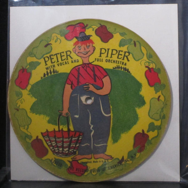 Unknown Artist - Rub A Dub Dub / Peter Piper 7" VG Picture Disc 78 RGA S 2025 - Shuga Records