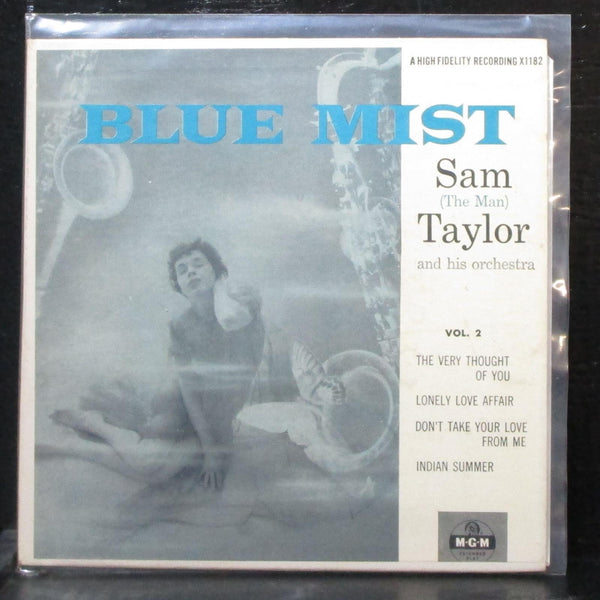 Sam Taylor - Blue Mist Vol. 2 EP 7" VG+ Vinyl 45 MGM X1182 USA 1955 - Shuga Records