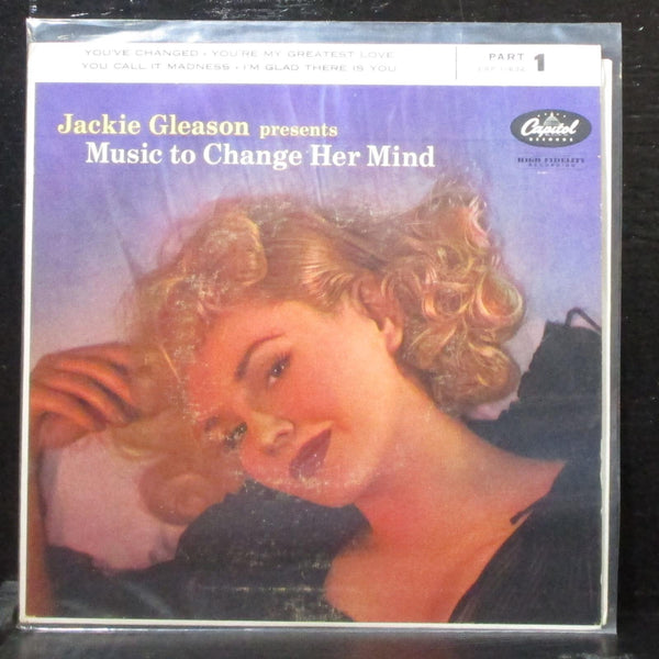 Jackie Gleason - Music To Change Her Mind, Part 1 EP 7" VG+ Vinyl 45 Capitol USA - Shuga Records