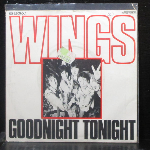 Wings - Goodnight Tonight 7" Mint- Vinyl 45 Odeon 1C 006-62 579 Germany 1979 - Shuga Records