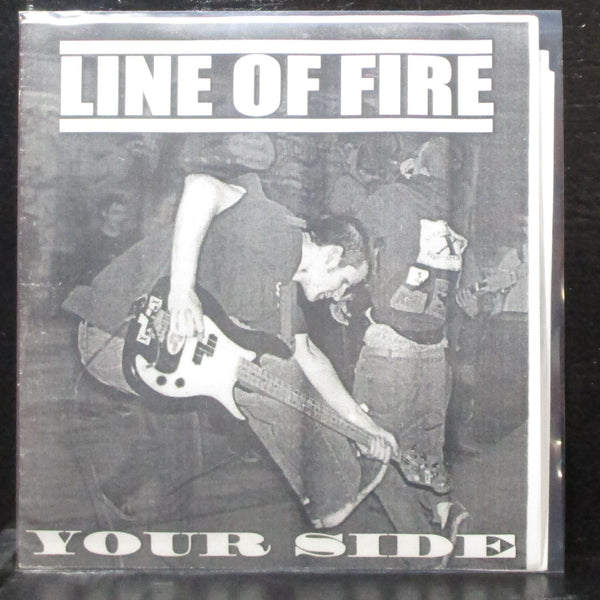 Line Of Fire - Your Side 7" Mint- Vinyl 33 Unity Power Records UP #1 USA 1996 - Shuga Records