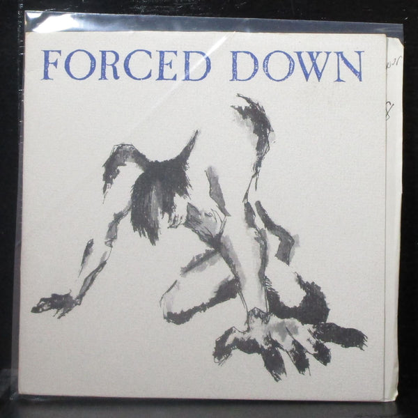 Forced Down - Rise EP 7" Mint- Grey Marbled Vinyl 45 VC-015 USA - Shuga Records