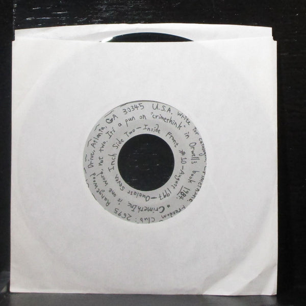 Outlast - Hardcore EP 7" Mint- Vinyl 45 Inside Front Records IF002 USA 1997 - Shuga Records