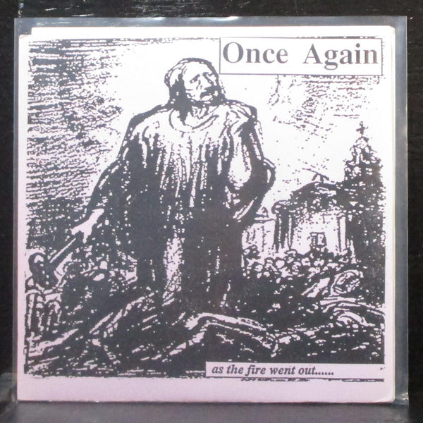 Once Again - As The Fire Went Out 7" VG+ Vinyl 45 Element ELE 001 USA 1994 - Shuga Records