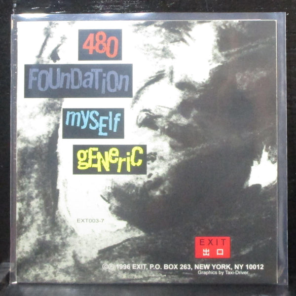 Tripface - This Foundation 7" Mint- Vinyl 45 Exit EXT003-7 USA 1996 - Shuga Records