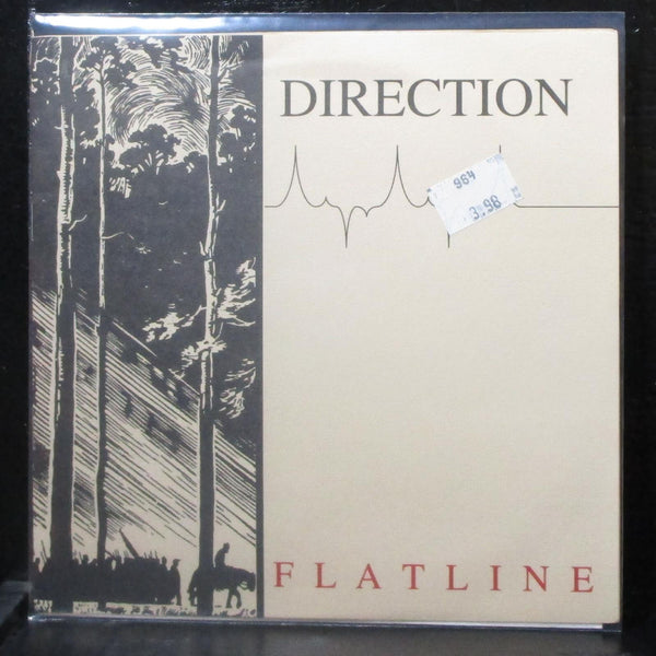 Direction - Flatline 7" Mint- Vinyl 33 Ballyhoo Withdrawal 002 USA 1995 - Shuga Records