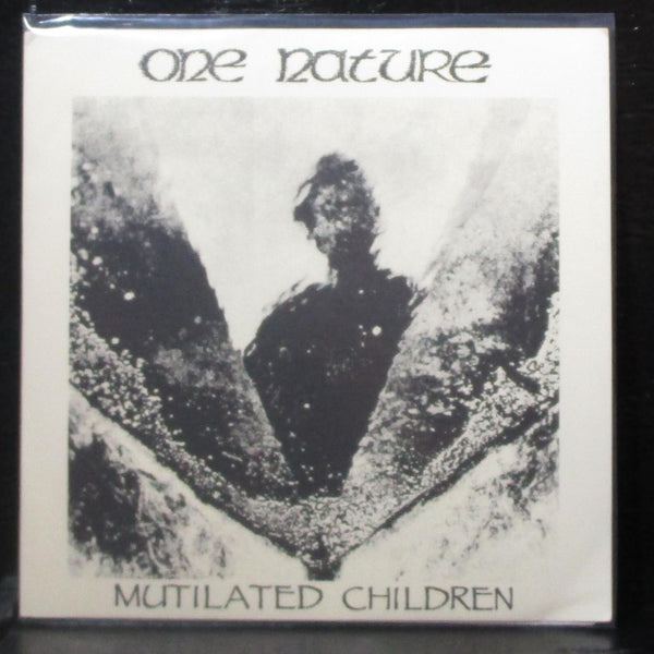One Nature - Mutilated Children 2x7" Mint- Clear Vinyl 45 Subversive USA 1994 - Shuga Records