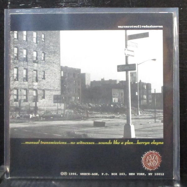 Irony Of Lightfoot - Manual Transmissions 7" Mint- Vinyl 45 Wreck-Age WAR025-7 - Shuga Records