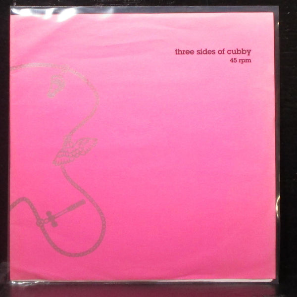The Cubby Creatures - Three Sides Of Cubby 7" Mint- White Vinyl 45 Rodent RR-063 - Shuga Records