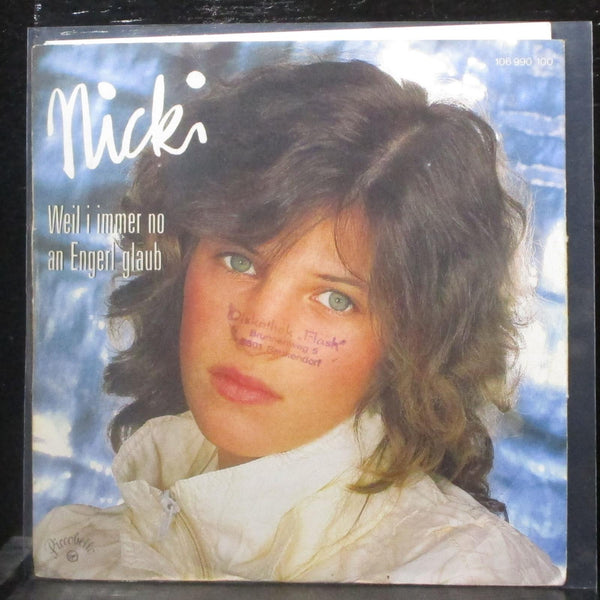 Nicki - Weil I Immer No An Engerl Glaub 7" VG+ Vinyl 45 Piccobello Europe 1984 - Shuga Records