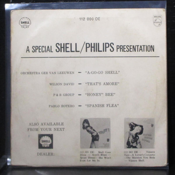 Various Artists - Go Go EP 7" VG Vinyl 45 Philips 112 000 DE Singapore 1966 - Shuga Records