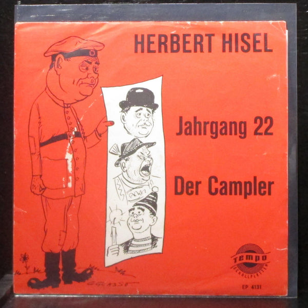 Herbert Hisel - Jahrgang 22 / Der Campler 7" VG+ Vinyl 45 Tempo 4131 Germany - Shuga Records