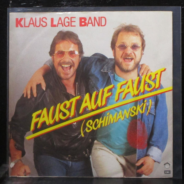 Klaus Lage Band - Faust Auf Faust / Taxi 7" VG+ Vinyl 45 Musikant Germany 1985 - Shuga Records