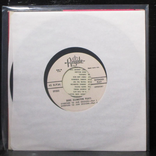 Duke Ellington Plays EP 7" VG Vinyl 45 Royale EP203 USA 1953 - Shuga Records