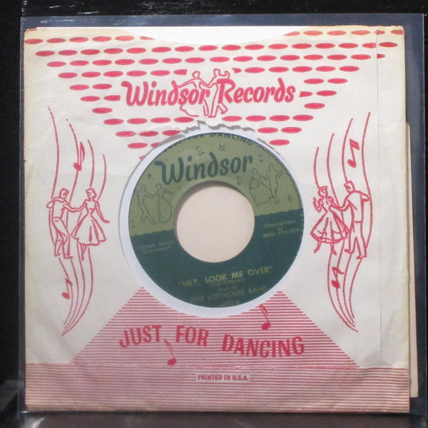 Bruce Johnson & Pete Lofthouse Band - Hey, Look Me Over 7" VG+ Vinyl 45 Windsor - Shuga Records