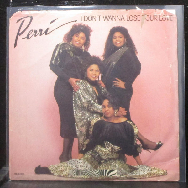Perri - I Don't Wanna Lose Your Love 7" VG Promo Vinyl 45 Zebra ZEB-53203 USA - Shuga Records