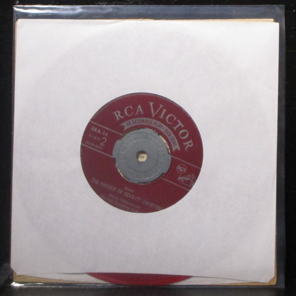 Arturo Toscanini - The Magic Flute / The Barber Of Seville 7" VG Red Vinyl 45 - Shuga Records