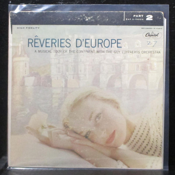 Guy Luypaerts Orchestra - Rveries D'Europe Part 2 7" VG+ Vinyl 45 Capitol 1957 - Shuga Records