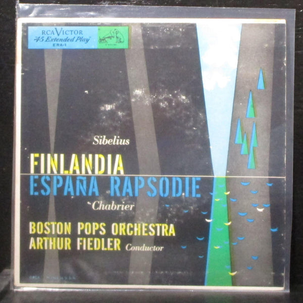 Arthur Fiedler - Finlandia / Espana Rapsodie 7" VG+ Vinyl 45 RCA ERA-1 USA 1952 - Shuga Records