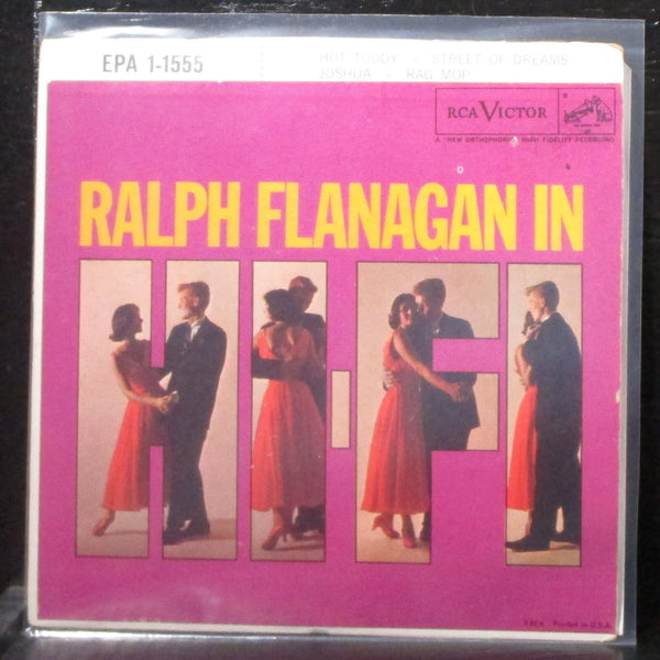 Ralph Flanagan In Hi-Fi EP 7" VG+ Vinyl 45 RCA EPA 1-1555 USA - Shuga Records