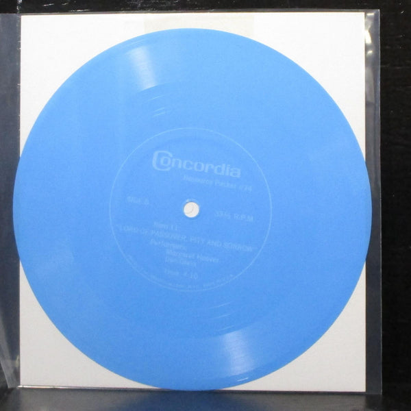 Margaret Hoover & Don Glass - Resource Packet #14 7" VG+ Flexi 45 Concordia USA - Shuga Records