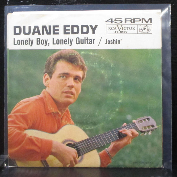 Duane Eddy - Lonely Boy, Lonely Guitar 7" VG+ Vinyl 45 RCA Victor 47-8180 USA - Shuga Records