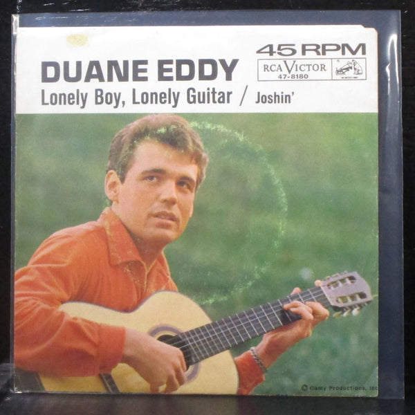 Duane Eddy - Lonely Boy, Lonely Guitar 7" VG+ Vinyl 45 RCA Victor 47-8180 USA - Shuga Records