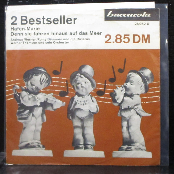 Andreas Werner, Romy Baumner - Hafen-Marie 7" VG+ Vinyl 45 Baccarola Germany - Shuga Records