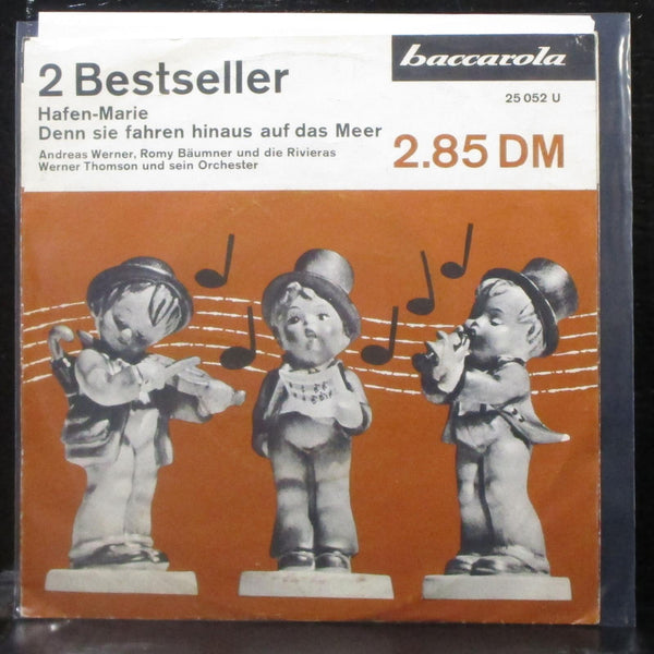 Andreas Werner, Romy Baumner - Hafen-Marie 7" VG+ Vinyl 45 Baccarola Germany - Shuga Records