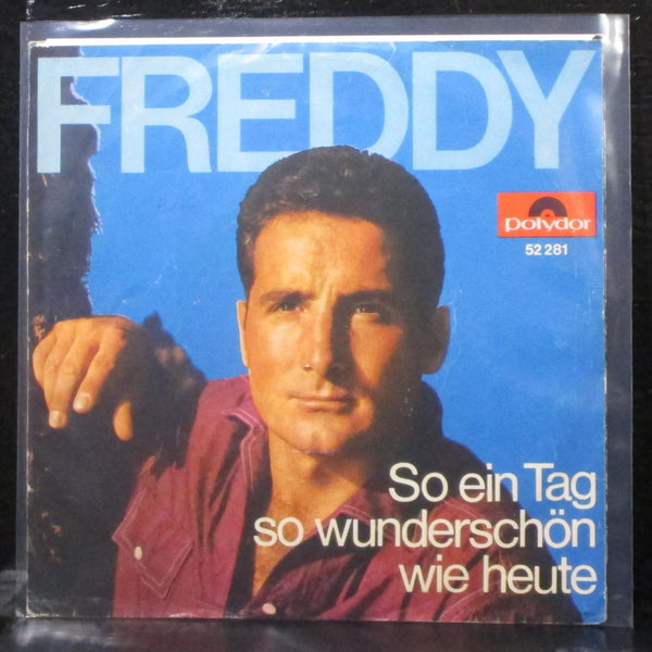 Freddy - So Ein Tag, So Wunderschn Wie Heute 7" VG+ Vinyl 45 Polydor Germany - Shuga Records