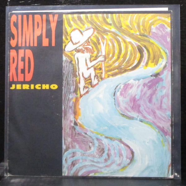 Simply Red - Jericho / Jericho The Musical 7" VG+ Vinyl 45 WEA Germany 1986 - Shuga Records