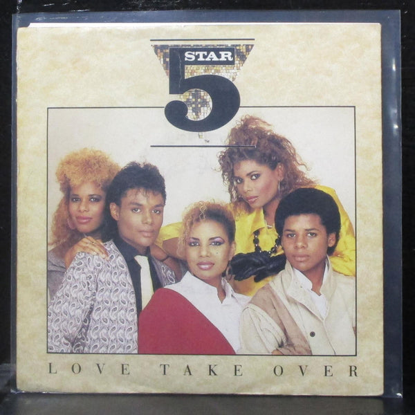 5 Star - Love Take Over / Keep in Touch 7" VG+ Vinyl 45 Tent Germany 1985 - Shuga Records