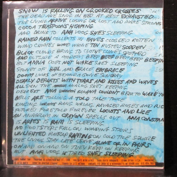 Rank Strangers - Anna Voog Is Sleeping 7" Mint- Vinyl 45 Veto USA 1998 - Shuga Records