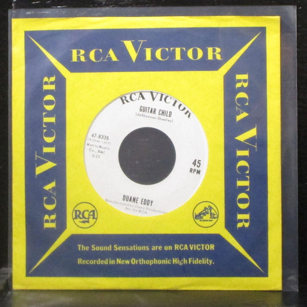 Duane Eddy - Jerky Jalopy / Guitar Child 7" VG+ Promo Vinyl 45 RCA 47-8335 USA - Shuga Records