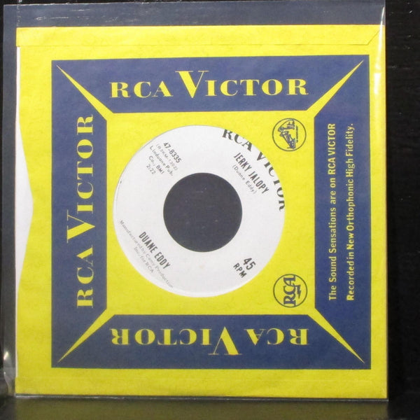 Duane Eddy - Jerky Jalopy / Guitar Child 7" VG+ Promo Vinyl 45 RCA 47-8335 USA - Shuga Records