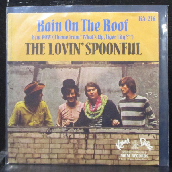 The Lovin' Spoonful - Rain On The Roof 7" VG+ Vinyl 45 Kama Sutra KA 216 USA - Shuga Records