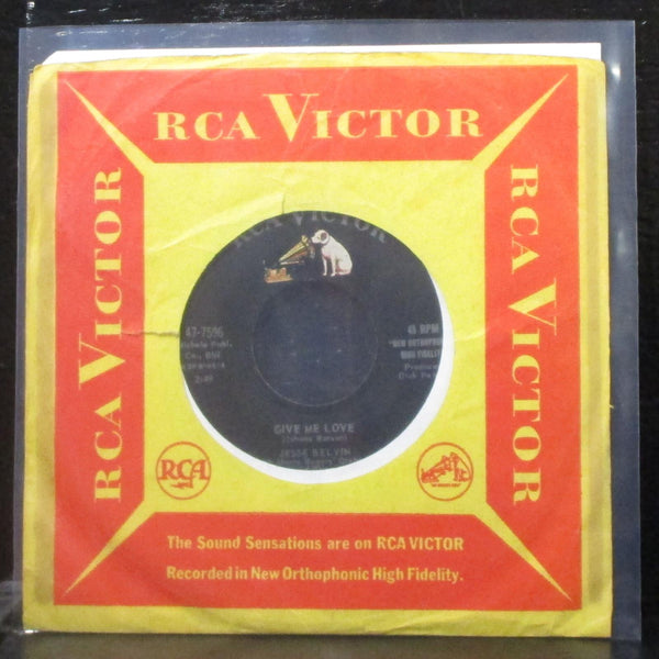 Jesse Belvin - Give Me Love / I'll Never Be Lonely Again 7" Mint- Vinyl 45 RCA - Shuga Records