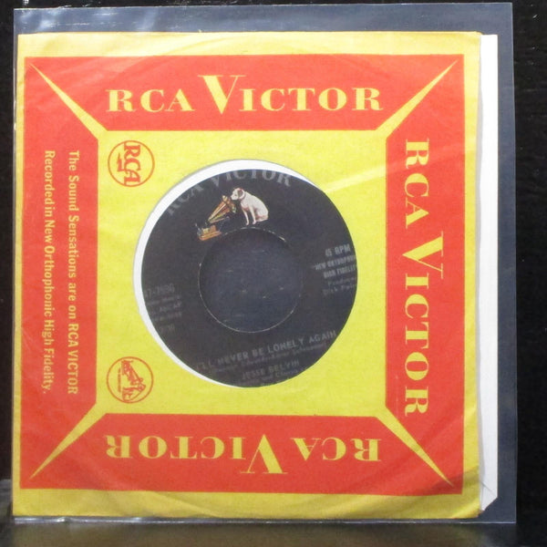 Jesse Belvin - Give Me Love / I'll Never Be Lonely Again 7" Mint- Vinyl 45 RCA - Shuga Records