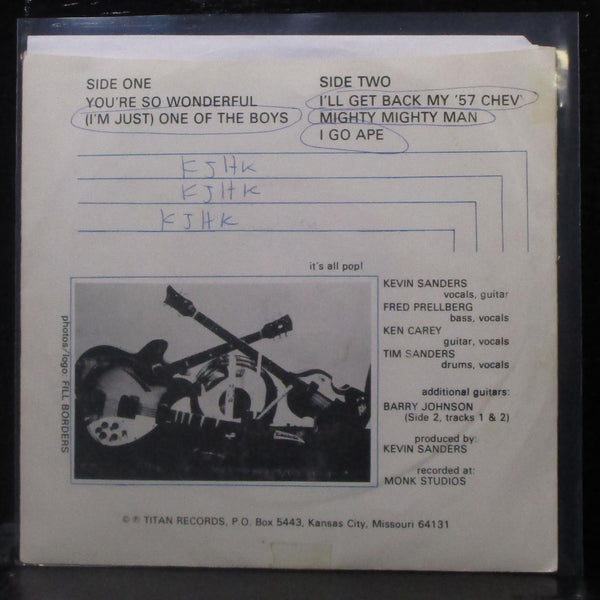 The Kontroversy - This Then Is EP 7" VG+ Vinyl 33 Titan 8465 USA 1984 - Shuga Records