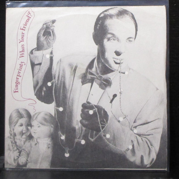 Fingerprintz - Who's Your Friend? 7" Mint- Blue Vinyl 45 Virgin VS 252 UK 1979 - Shuga Records