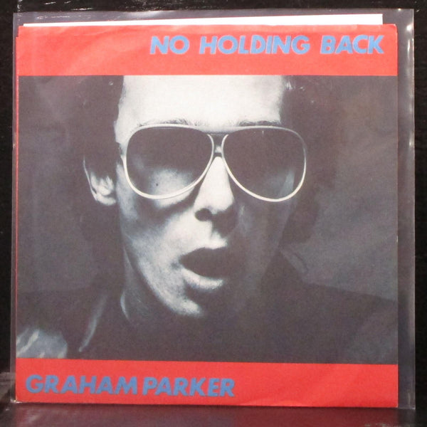 Graham Parker - No Holding Back / Woman In Charge 7" VG+ Vinyl 45 STIF 114 Italy - Shuga Records
