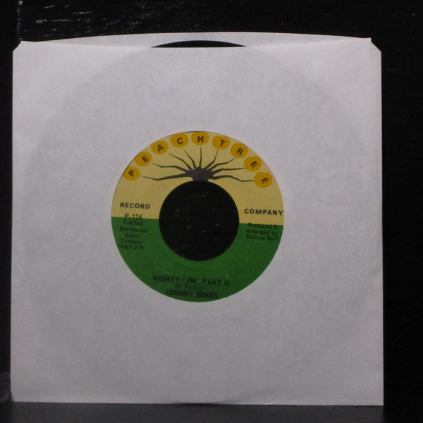 Johnny Jones - Mighty Low, Part I & II 7" Mint- Vinyl 45 Peachtree P-126 USA - Shuga Records